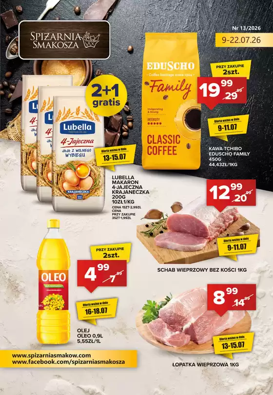 Katalog Spiżarnia w: Pabianice | Gazetka Nr 13/2026 | 2026-07-13T00:00:00.000Z - 2026-07-22T00:00:00.000Z