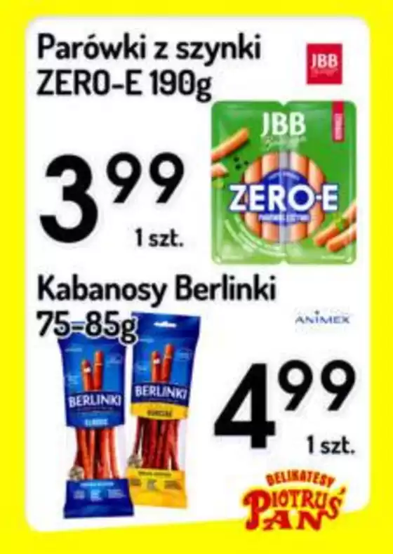 Katalog Delikatesy Piotruś Pan w: Krośniewice | Aktualne promocje specjalne | 2026-07-14T00:00:00.000Z - 2026-07-28T00:00:00.000Z