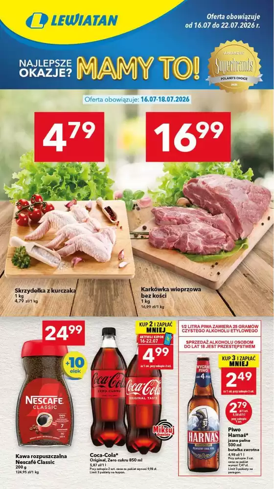 Katalog Lewiatan w: Krośniewice | Nasze najlepsze oferty dla Ciebie | 2026-07-16T00:00:00.000Z - 2026-07-22T00:00:00.000Z