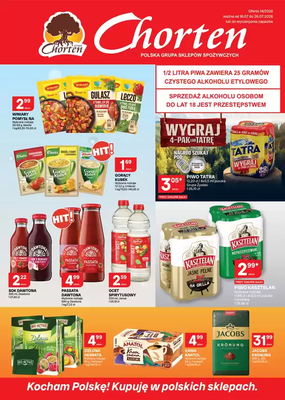 Katalog Chorten w: Legionowo | Południe gazetka 14 duża 2026 07 13 132547 | 2026-07-16T00:00:00.000Z - 2026-07-26T00:00:00.000Z