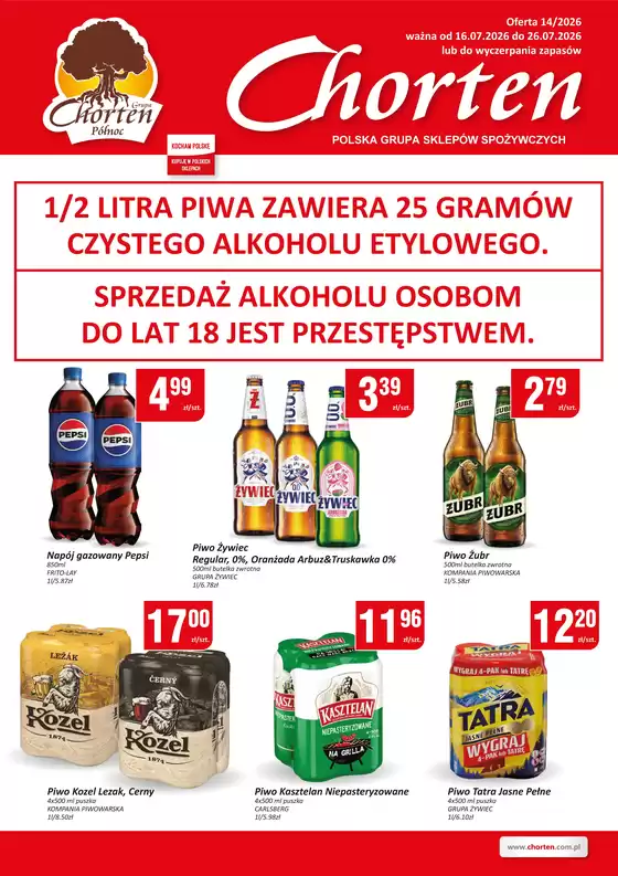 Katalog Chorten w: Legionowo | Plakat 14 | 2026-07-16T00:00:00.000Z - 2026-07-26T00:00:00.000Z