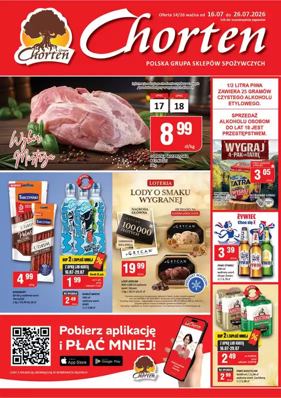 Katalog Chorten w: Legionowo | CH nr 14 26 x4 Gna | 2026-07-16T00:00:00.000Z - 2026-07-26T00:00:00.000Z