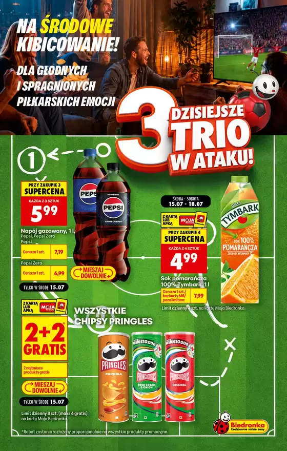 Katalog Biedronka | Oszczędzaj teraz dzięki naszym ofertom | 2026-07-15T00:00:00.000Z - 2026-07-18T00:00:00.000Z