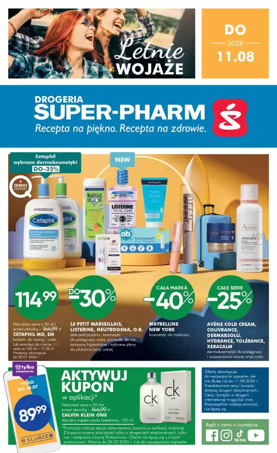 Katalog Super Pharm | Aktualne oferty i promocje | 2026-07-14T00:00:00.000Z - 2026-08-11T00:00:00.000Z
