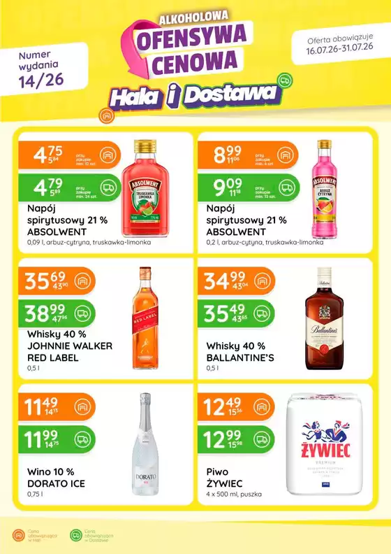 Katalog Eurocash | Ofensywa Alkoholowa EC14 | 2026-07-16T00:00:00.000Z - 2026-07-31T00:00:00.000Z