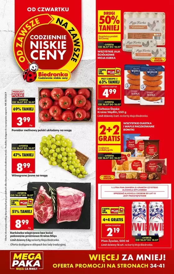 Katalog Biedronka w: Zabrze | Specjalne oferty dla Ciebie | 2026-07-16T00:00:00.000Z - 2026-07-18T00:00:00.000Z