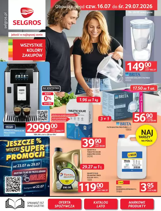 Katalog Selgros | Oferta przemysłowa | 2026-07-16T00:00:00.000Z - 2026-07-29T00:00:00.000Z