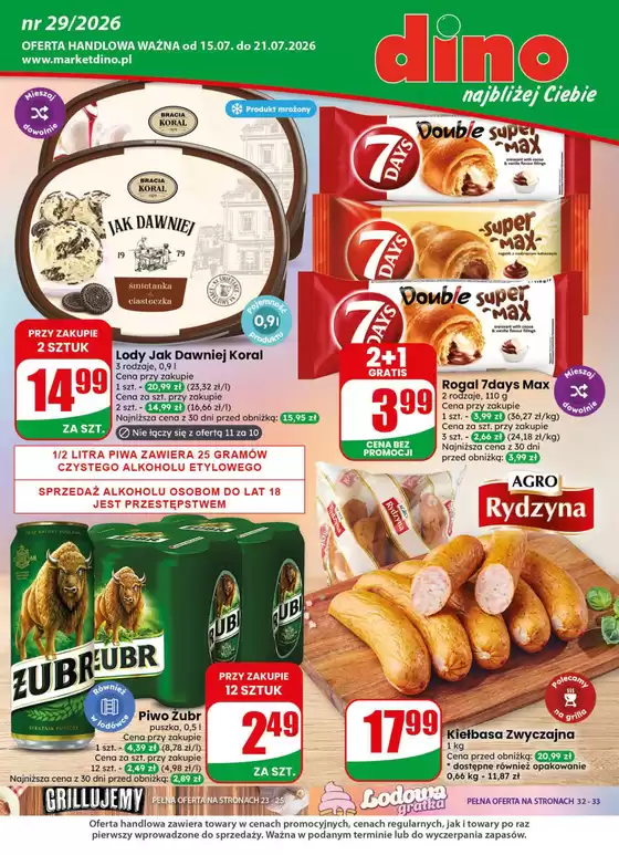 Katalog Dino | Dino 29 26 www small final | 2026-07-15T00:00:00.000Z - 2026-07-21T00:00:00.000Z