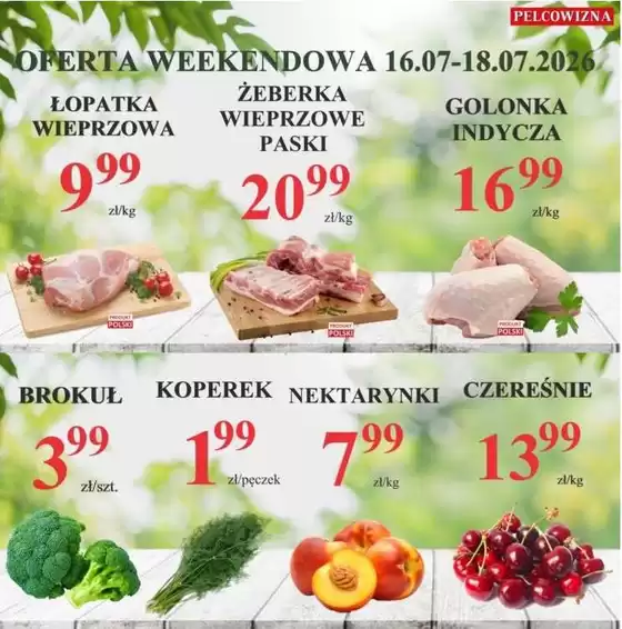 Katalog Pelcowizna | Pelcowizna gazetka | 2026-07-16T00:00:00.000Z - 2026-07-18T00:00:00.000Z