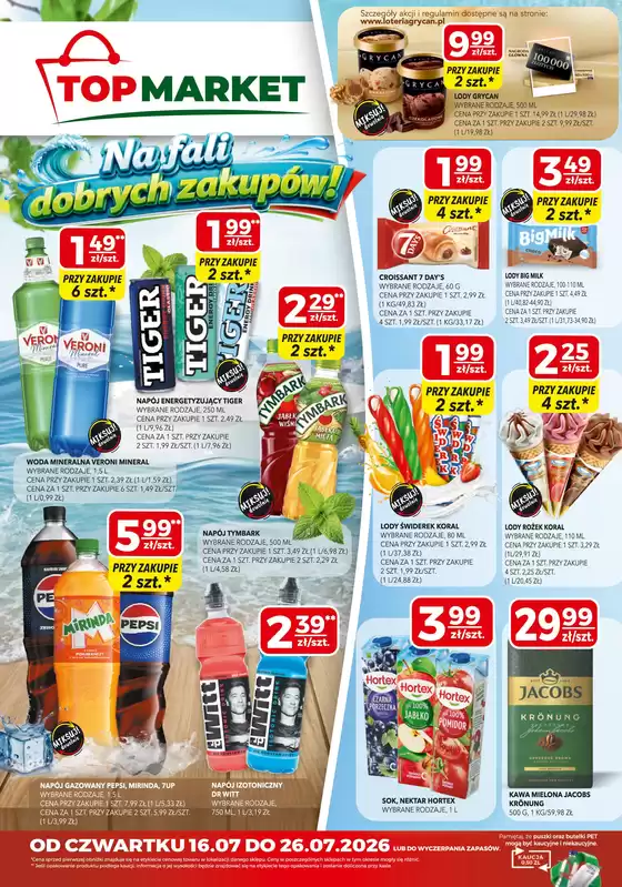 Katalog Top Market w: Maków Podhalański | Szeroki wybór ofert | 2026-07-16T00:00:00.000Z - 2026-07-26T00:00:00.000Z