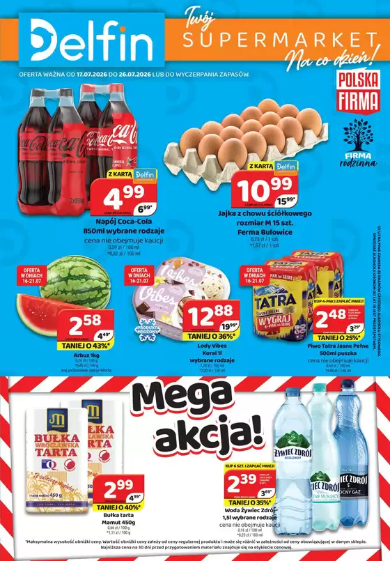 Katalog Delfin w: Bielsko-Biała | Delfin gazetka | 2026-07-17T00:00:00.000Z - 2026-07-26T00:00:00.000Z