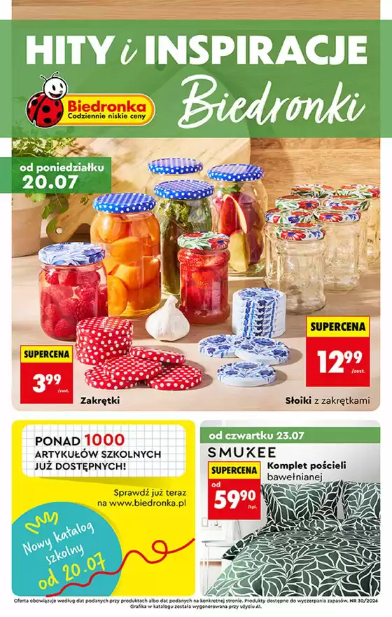 Katalog Biedronka w: Bielsko-Biała | Rabaty i promocje | 2026-07-17T00:00:00.000Z - 2026-07-31T00:00:00.000Z