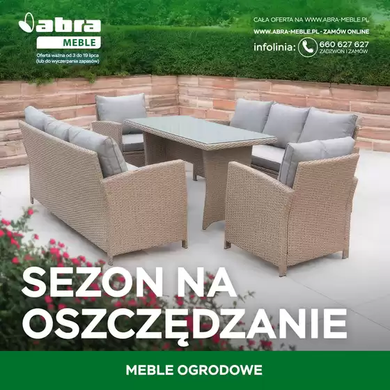 Katalog Abra Meble | Aktualne oferty i promocje | 2026-07-03T00:00:00.000Z - 2026-07-19T00:00:00.000Z