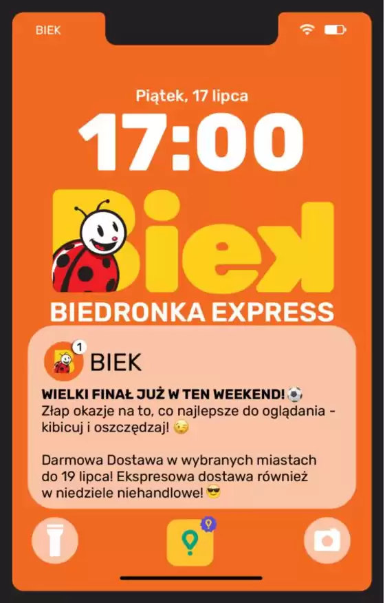 Katalog Biedronka | Świetne rabaty na wybrane produkty | 2026-07-17T00:00:00.000Z - 2026-07-19T00:00:00.000Z