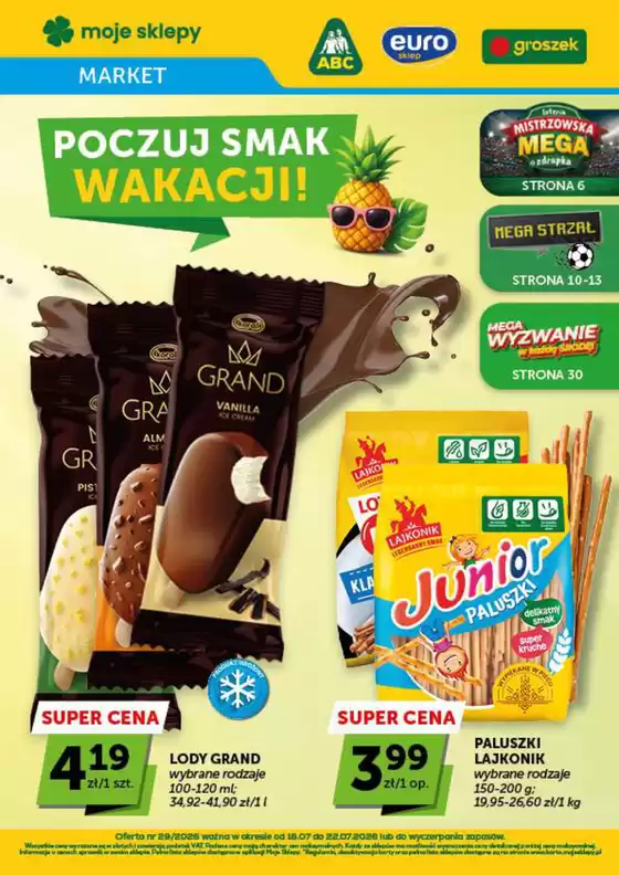 Katalog Groszek w: Jarocin | Najlepsze oferty i rabaty | 2026-07-16T00:00:00.000Z - 2026-07-22T00:00:00.000Z