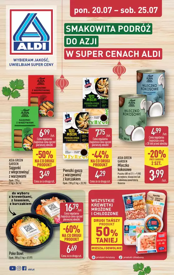 Katalog Aldi | Nasze najlepsze oferty dla Ciebie | 2026-07-20T00:00:00.000Z - 2026-07-25T00:00:00.000Z