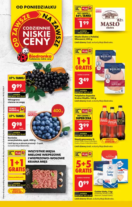 Katalog Biedronka | Ekskluzywne oferty i okazje | 2026-07-20T00:00:00.000Z - 2026-07-25T00:00:00.000Z