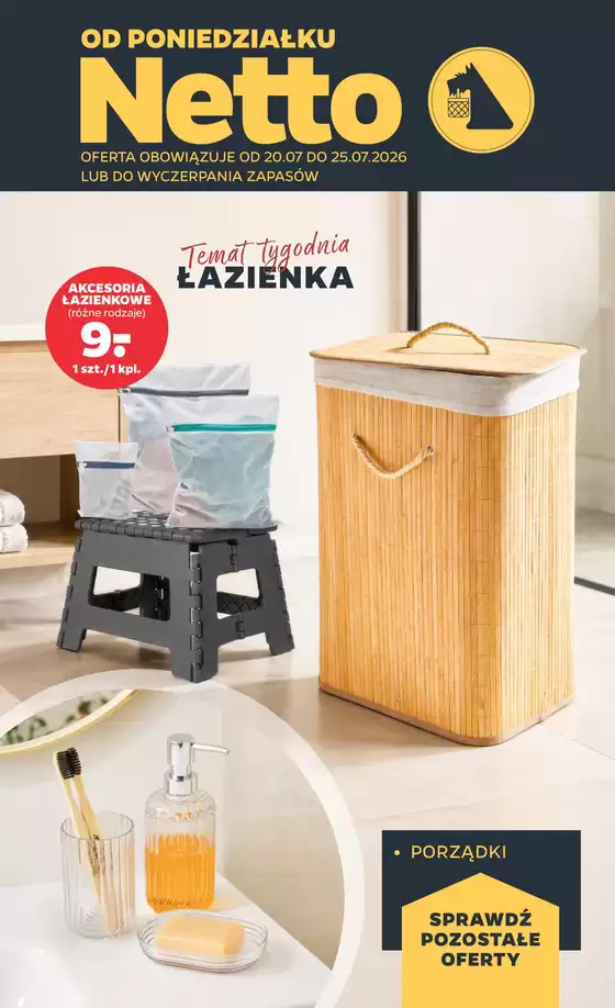 Katalog Netto | Temat tygodnia łazienka | 2026-07-20T00:00:00.000Z - 2026-07-25T00:00:00.000Z