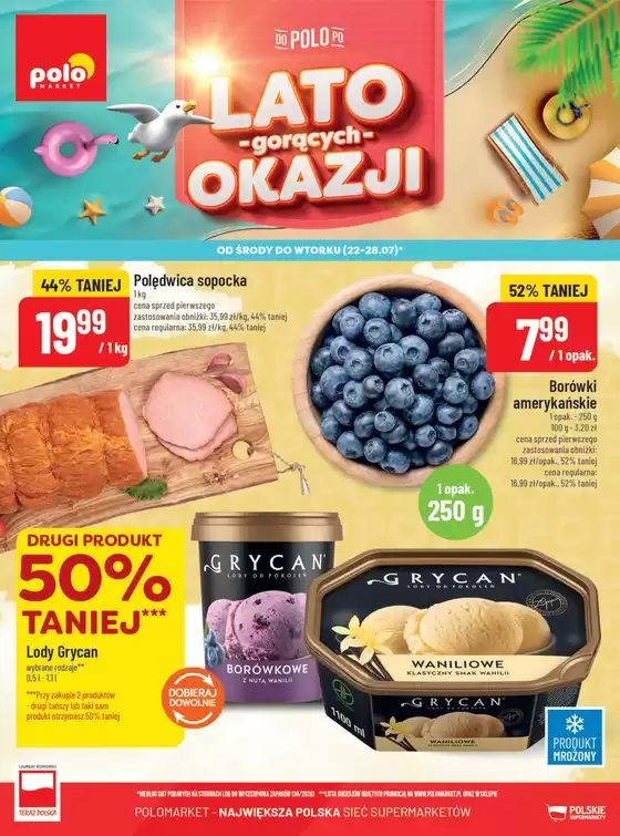 Katalog POLOmarket | Nadmorskie promocje POLOmarket do 28.07 (G30) | 2026-07-22T00:00:00.000Z - 2026-07-28T00:00:00.000Z