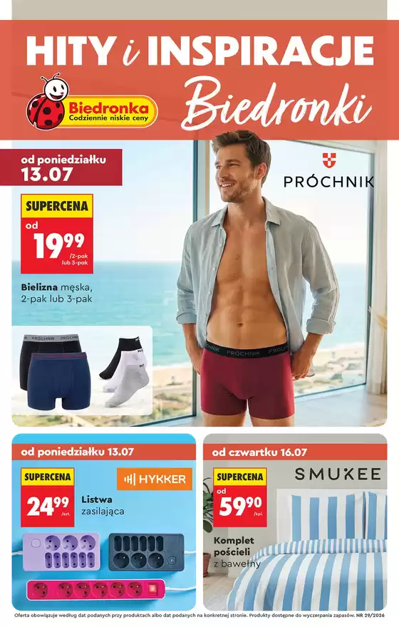 Katalog Biedronka | Świetne rabaty na wybrane produkty | 2026-07-21T00:00:00.000Z - 2026-08-04T00:00:00.000Z