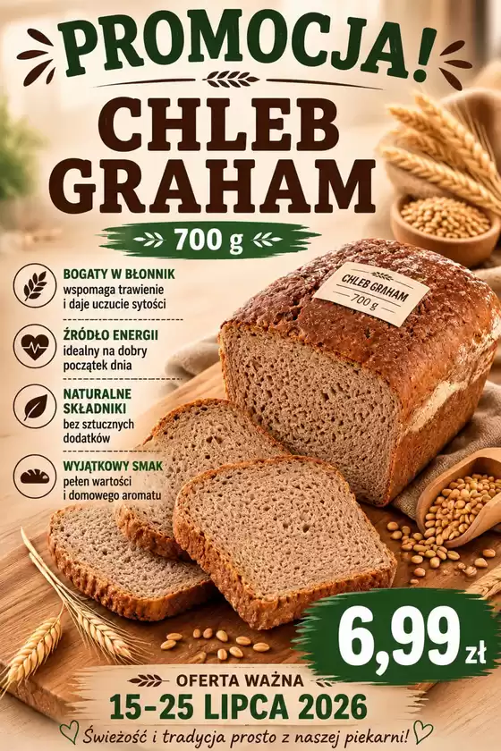 Katalog Wizan | Promocja prosto z naszej piekarni w Inwałdzie! | 2026-07-21T00:00:00.000Z - 2026-07-25T00:00:00.000Z