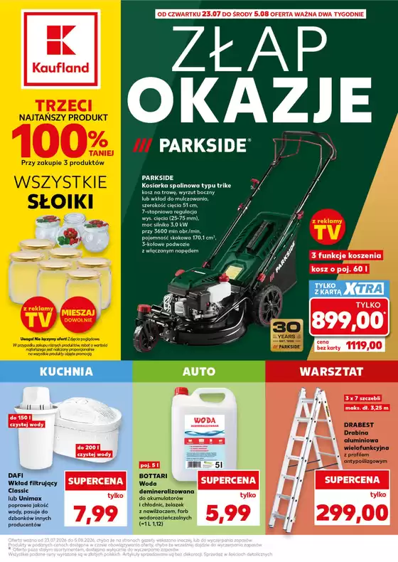 Katalog Kaufland | Kaufland Non food ważne do 5.08 | 2026-07-23T00:00:00.000Z - 2026-08-05T00:00:00.000Z