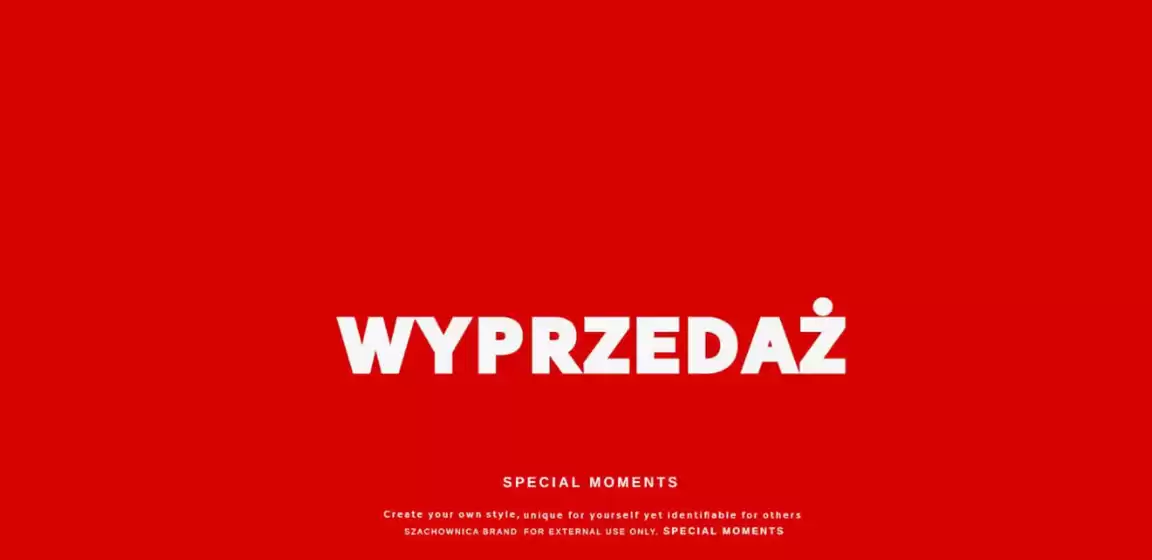 Katalog Szachownica w: Mielec | Wyprzedaż -30% | 2026-07-21T00:00:00.000Z - 2026-08-09T00:00:00.000Z