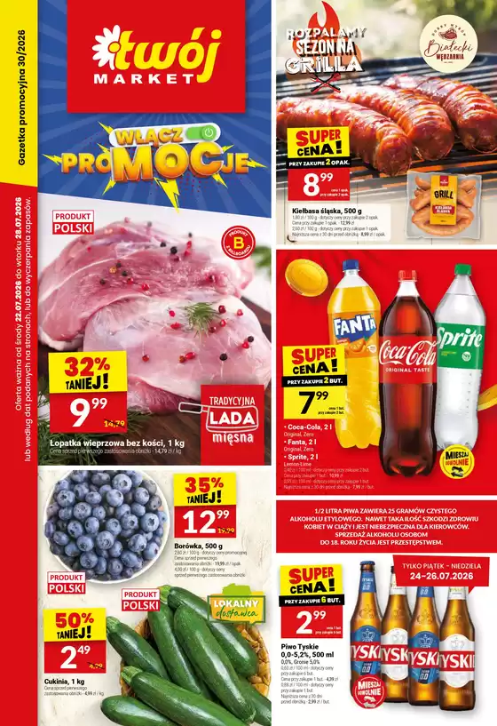 Katalog Twój Market w: Włocławek | Twój Market gazetka | 2026-07-22T00:00:00.000Z - 2026-07-28T00:00:00.000Z