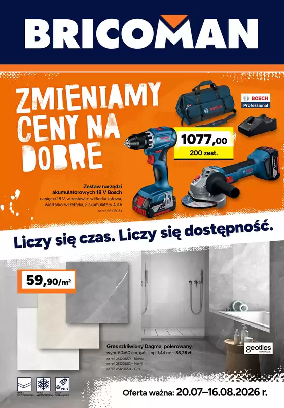 Katalog Bricoman w: Mała Wieś | Gazetka Bricoman | 2026-07-20T00:00:00.000Z - 2026-08-16T00:00:00.000Z