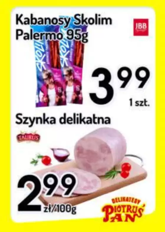 Katalog Delikatesy Piotruś Pan w: Płońsk | Oszczędzaj teraz dzięki naszym ofertom | 2026-07-22T00:00:00.000Z - 2026-08-05T00:00:00.000Z