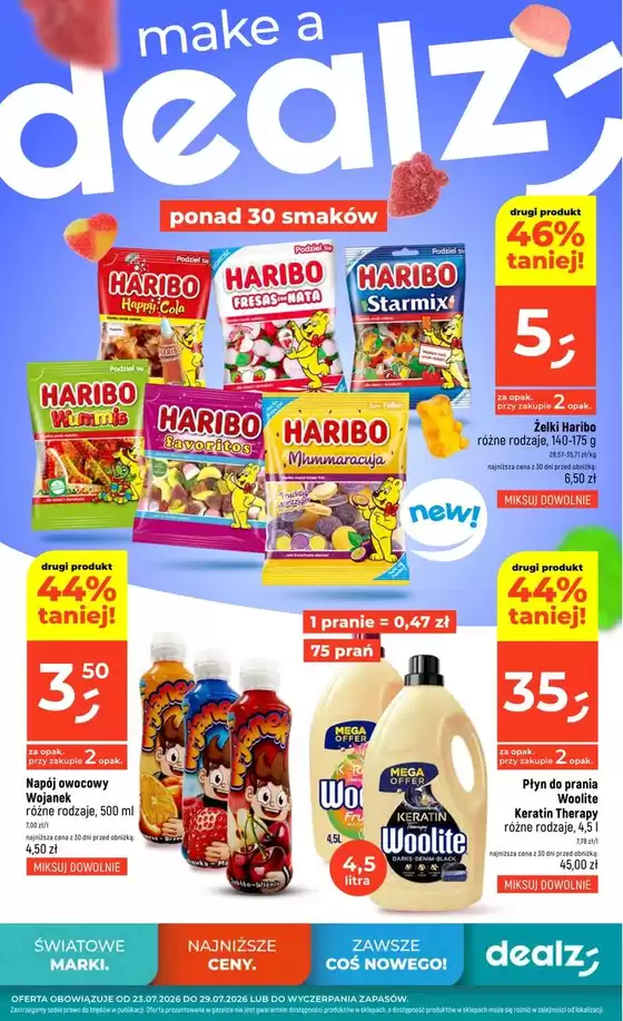 Katalog Dealz w: Brudzeń Duży | Dealz gazetka | 2026-07-23T00:00:00.000Z - 2026-07-29T00:00:00.000Z
