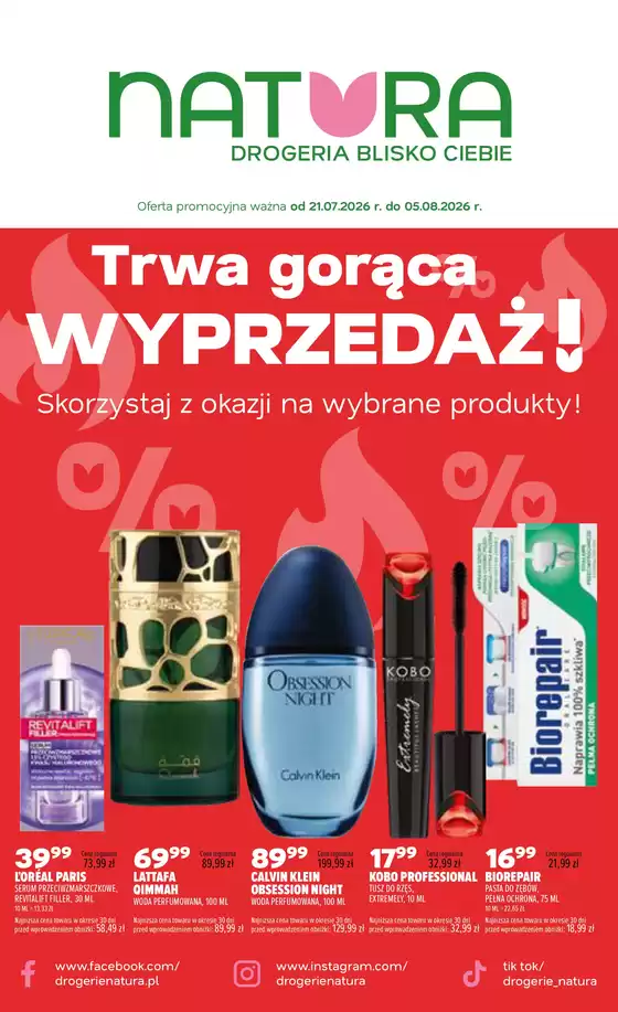 Katalog Drogerie Natura w: Żychlin | 1c58d77bbfb17458ebb55cf89d51e39423b11c24 | 2026-07-21T00:00:00.000Z - 2026-08-05T00:00:00.000Z