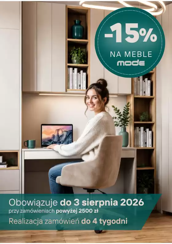 Katalog Meblik | Promocje do - 15 %  | 2026-07-22T00:00:00.000Z - 2026-08-03T00:00:00.000Z