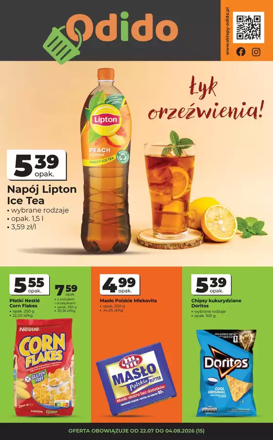 Katalog Odido | Oferta obowiązuje od 22.07 do 04.08.2026  | 2026-07-22T00:00:00.000Z - 2026-08-04T00:00:00.000Z
