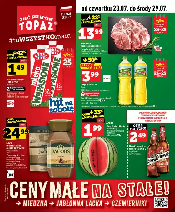 Katalog Topaz | Nasze najlepsze oferty dla Ciebie | 2026-07-23T00:00:00.000Z - 2026-07-29T00:00:00.000Z