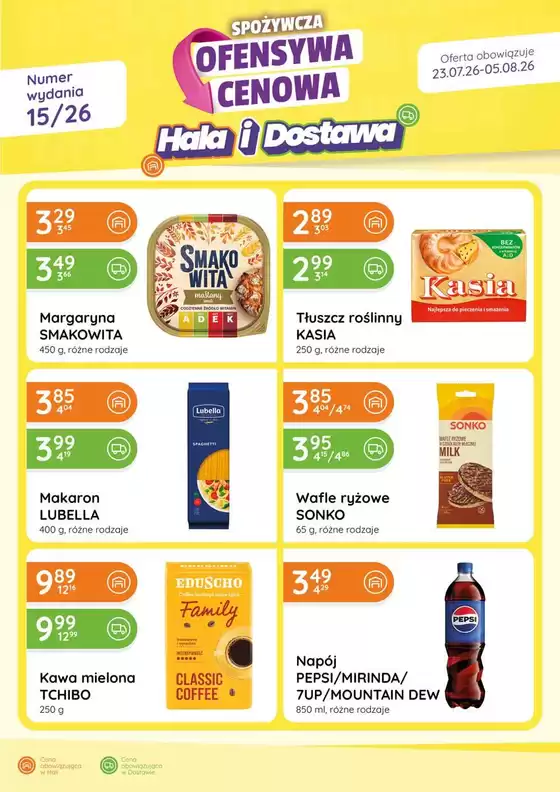 Katalog Eurocash | Ofensywa Spożywcza EC15 | 2026-07-23T00:00:00.000Z - 2026-08-05T00:00:00.000Z