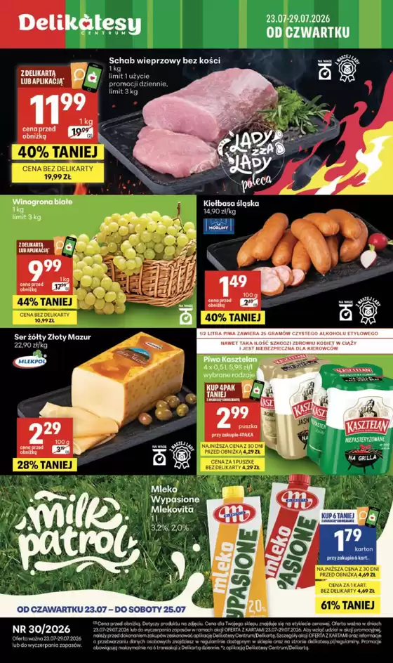 Katalog Delikatesy Centrum | Delikatesy Centrum gazetka | 2026-07-23T00:00:00.000Z - 2026-07-29T00:00:00.000Z