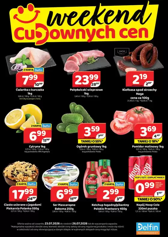 Katalog Delfin | Ekskluzywne oferty dla naszych klientów | 2026-07-23T00:00:00.000Z - 2026-07-26T00:00:00.000Z
