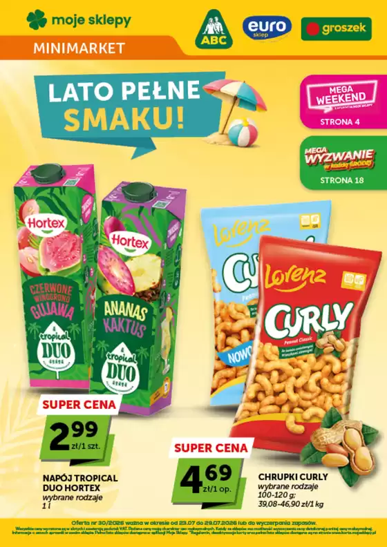 Katalog Euro Sklep w: Brudzeń Duży | Najlepsze oferty dla wszystkich klientów | 2026-07-23T00:00:00.000Z - 2026-07-29T00:00:00.000Z