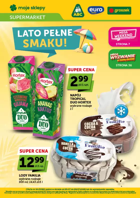 Katalog Groszek | Groszek gazetka | 2026-07-23T00:00:00.000Z - 2026-07-29T00:00:00.000Z
