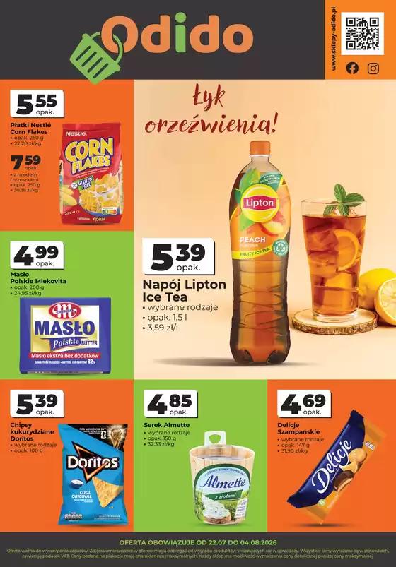Katalog Odido | Odido gazetka | 2026-07-22T00:00:00.000Z - 2026-08-04T00:00:00.000Z