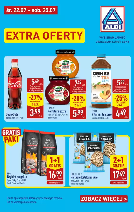 Katalog Aldi w: Miłakowo | Ekskluzywne okazje | 2026-07-22T00:00:00.000Z - 2026-07-25T00:00:00.000Z