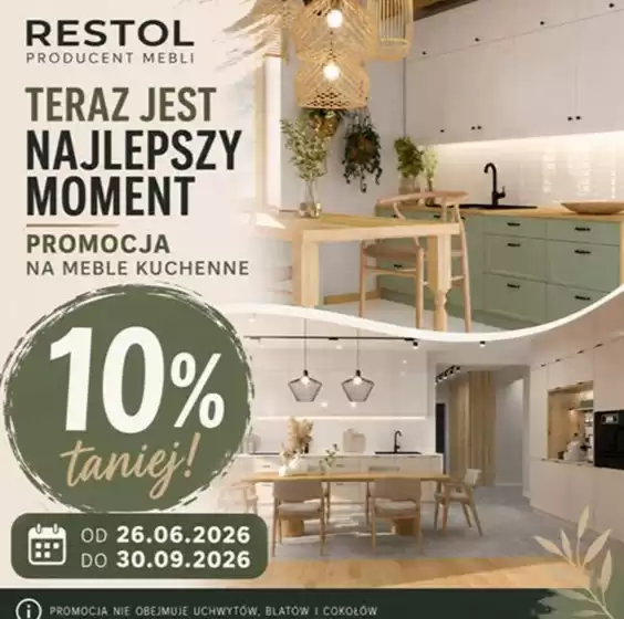 Katalog Restol w: Jasło | Do - 25 % | 2026-07-23T00:00:00.000Z - 2026-10-31T00:00:00.000Z