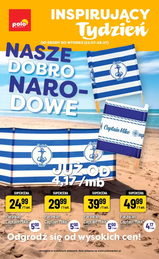 Katalog POLOmarket w: Miłakowo | Oferta NonFood POLOmarket do 28.07 (G30) | 2026-07-23T00:00:00.000Z - 2026-07-28T00:00:00.000Z
