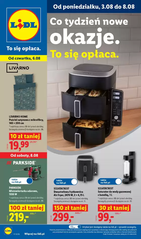 Katalog Lidl | Gazetka od 03.08. | 2026-08-03T00:00:00.000Z - 2026-08-08T00:00:00.000Z