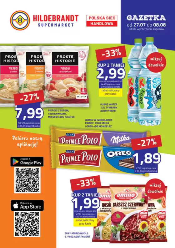 Katalog Hildebrandt w: Goczałkowice-Zdrój | Gazetka Ofertowa Hildebrandt | 2026-07-27T00:00:00.000Z - 2026-08-08T00:00:00.000Z