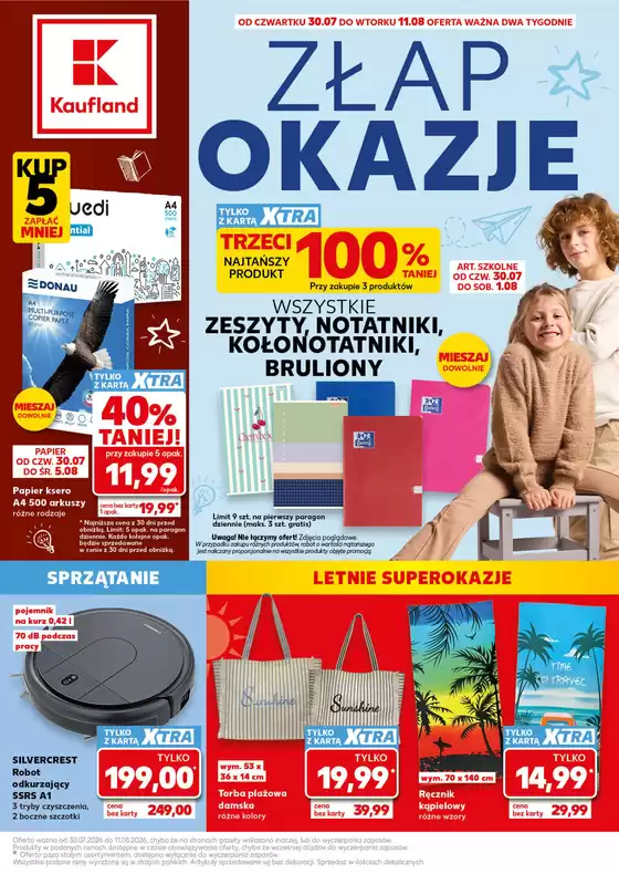 Katalog Kaufland | Kaufland Non food ważne do 11.08 | 2026-07-30T00:00:00.000Z - 2026-08-11T00:00:00.000Z