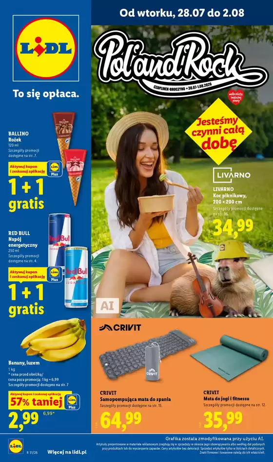Katalog Lidl w: Morąg | Od wtorku 28.07 | 2026-07-28T00:00:00.000Z - 2026-08-01T00:00:00.000Z