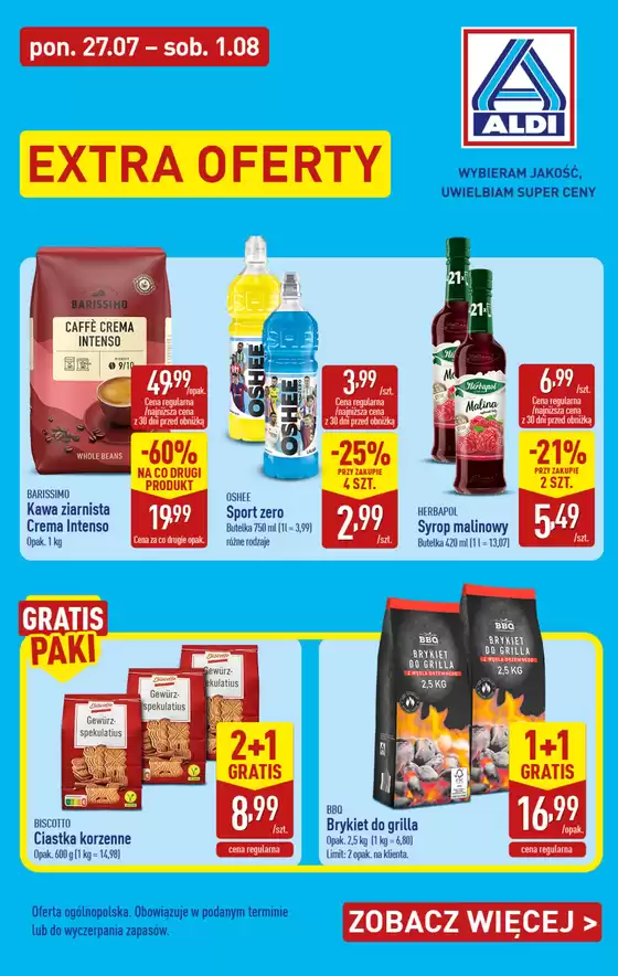 Katalog Aldi w: Morąg | Najlepsze oferty i rabaty | 2026-07-27T00:00:00.000Z - 2026-08-01T00:00:00.000Z