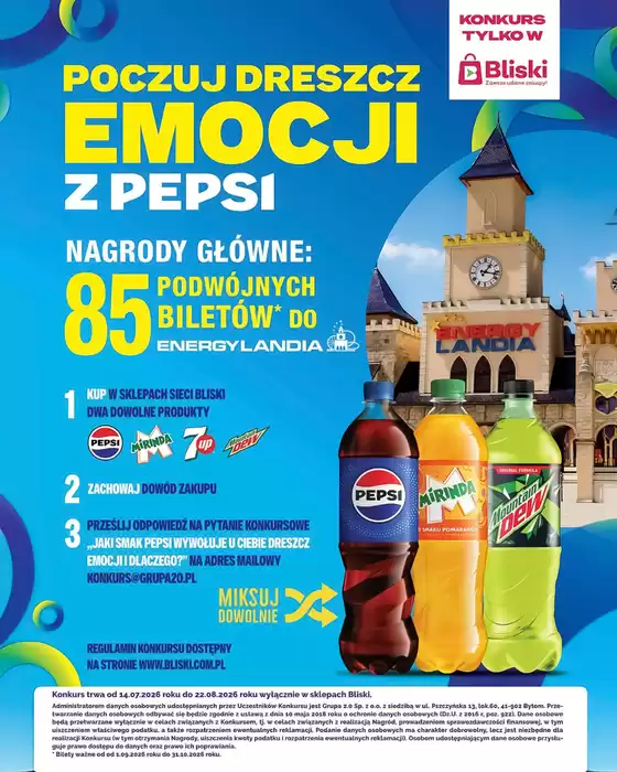 Katalog Wizan w: Ełk | Dreszcz emocji jest już BLISKO! | 2026-07-28T00:00:00.000Z - 2026-08-22T00:00:00.000Z